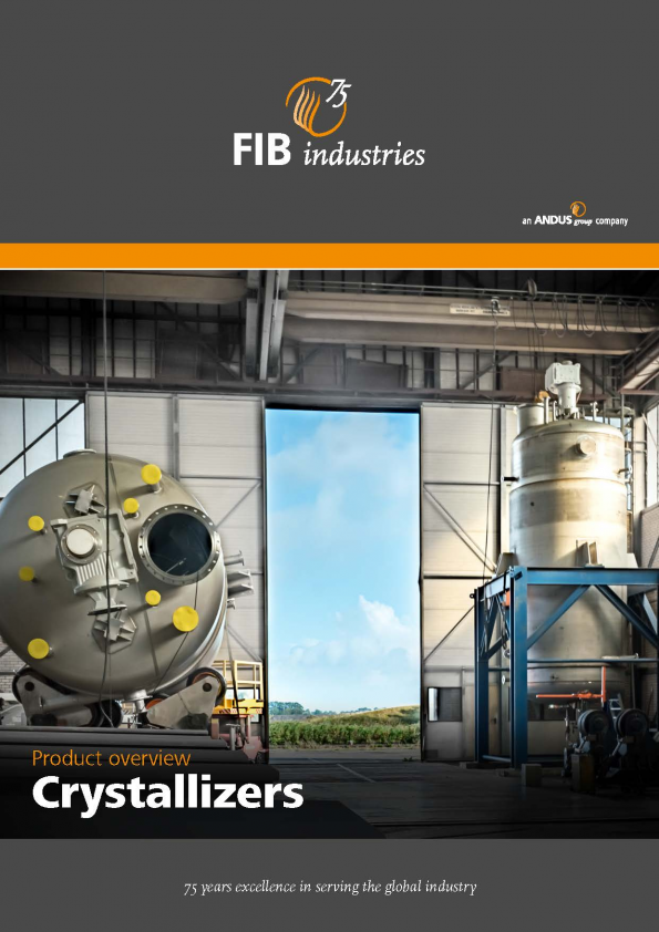 Product leaflet Crystallizers