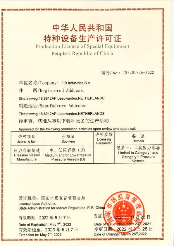 CML (China Manufacture License)